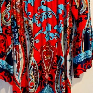 Gorgeous multi colored dress... EUC!